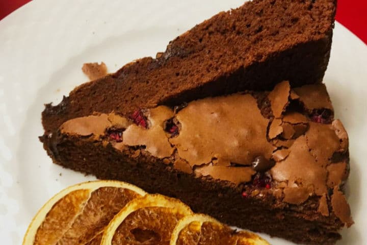 Frambuazlı Brownie