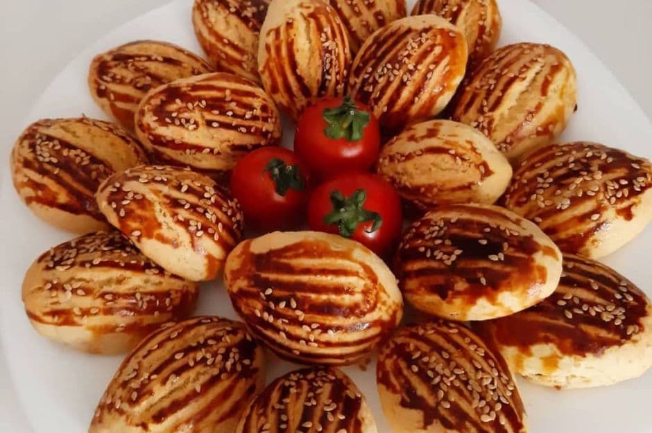 Mısır Unlu Fındıklı Tuzlu Kurabiye