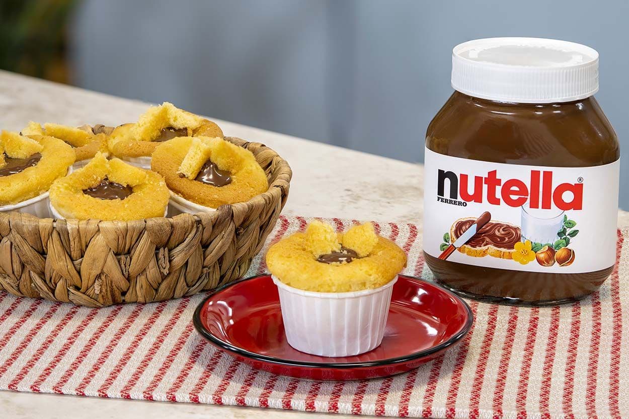 Nutella'lı Cupcake