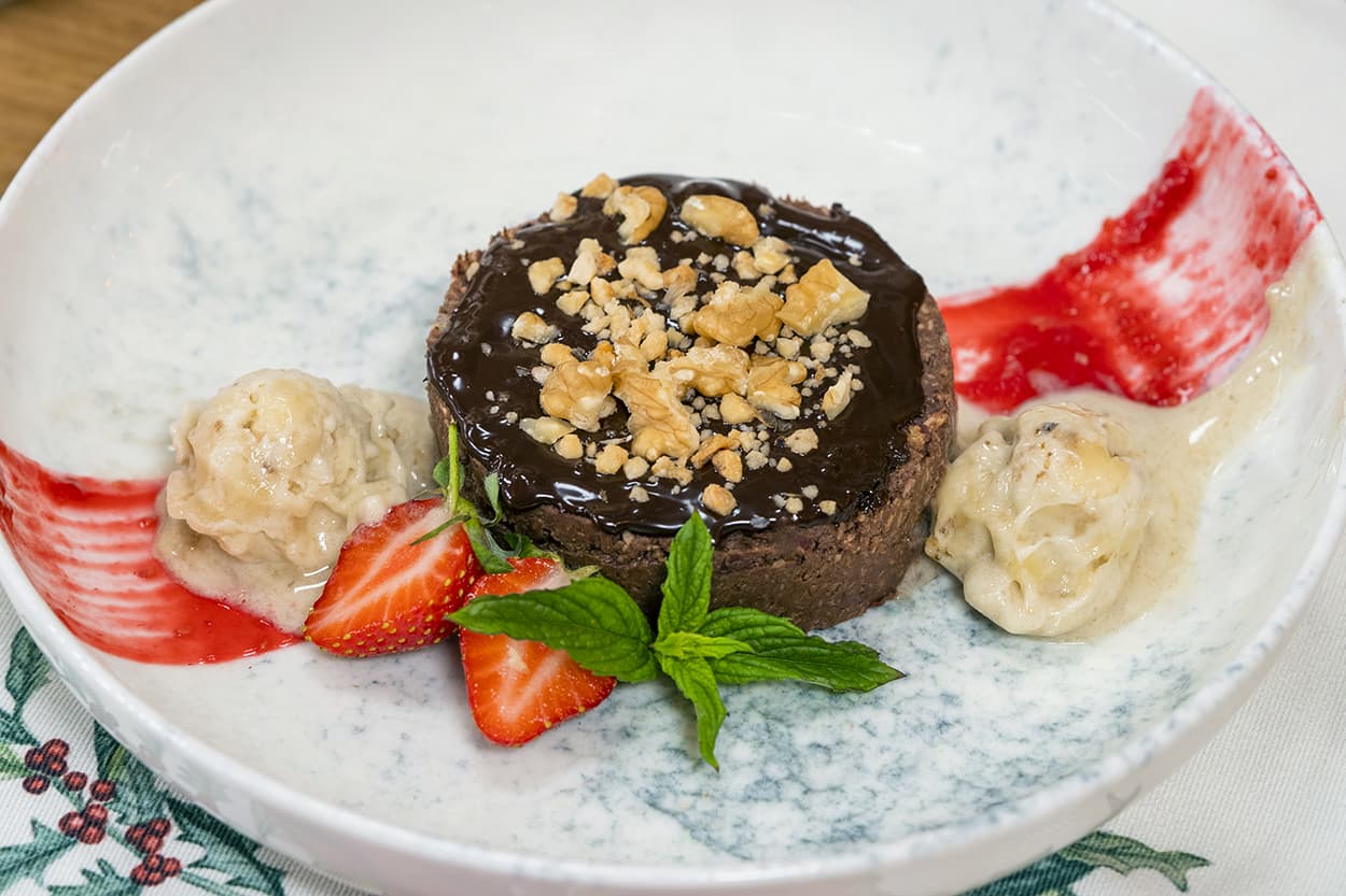 Pişmeyen Şekersiz Brownie