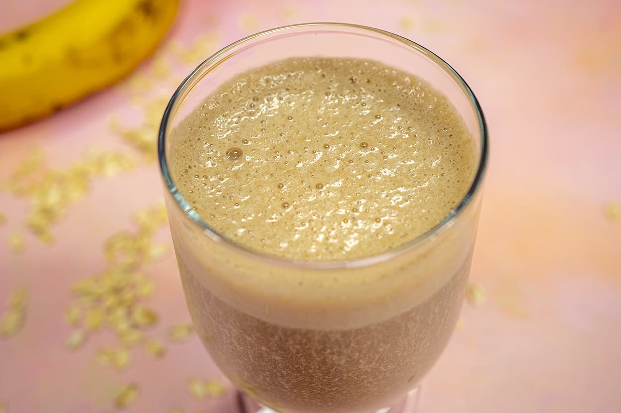 Kahveli ve Yulaflı Smoothie