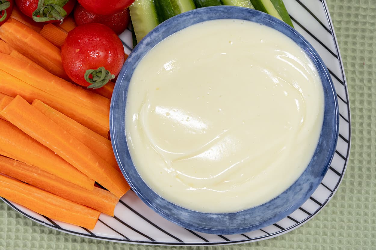 Sarımsaklı Vegan Mayonez