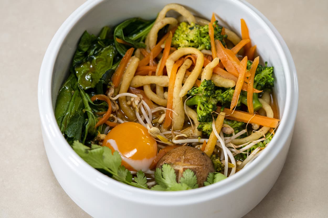 Sebzeli Bulgur Ramen
