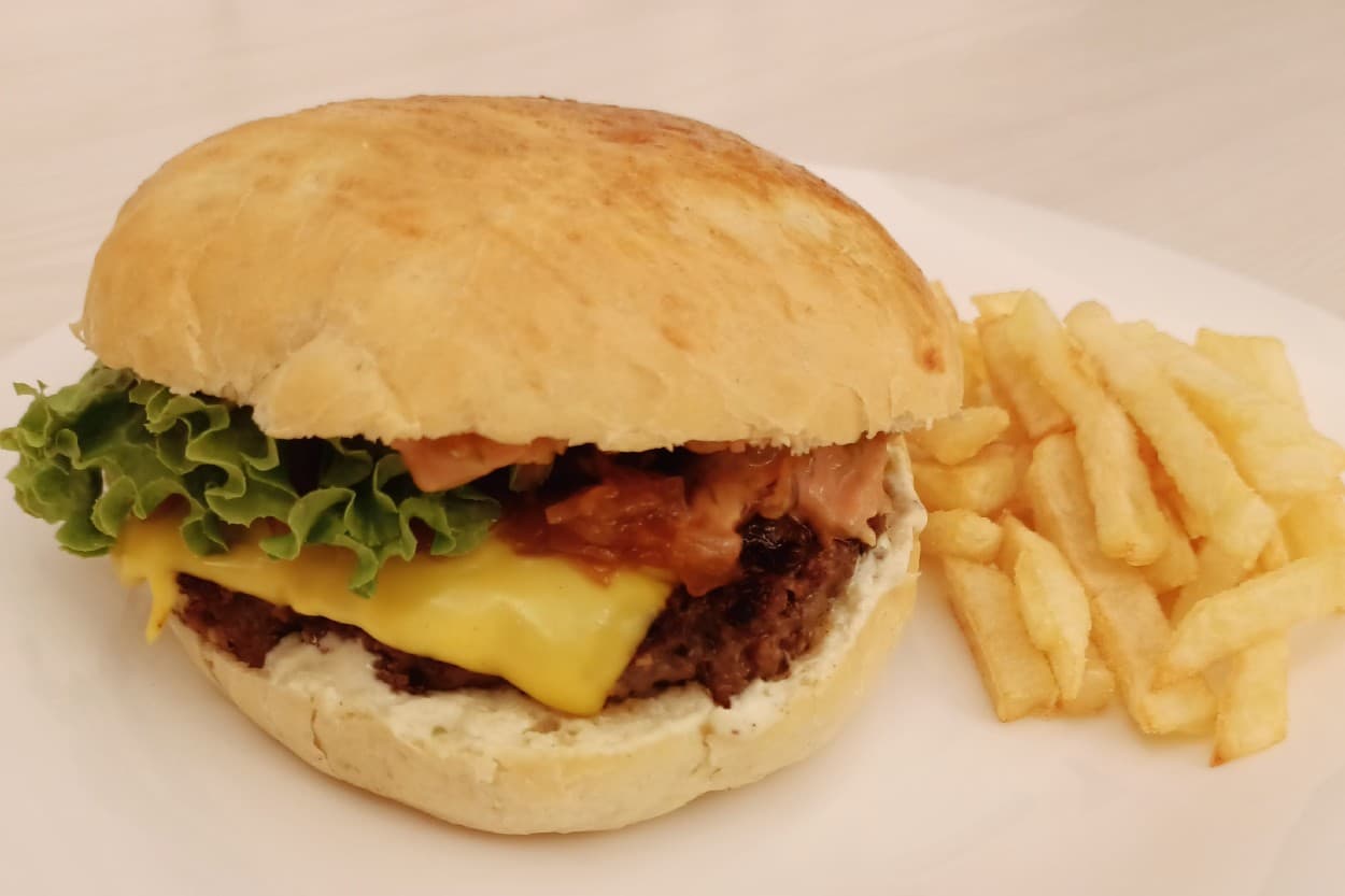 Ev Yapımı Hamburger