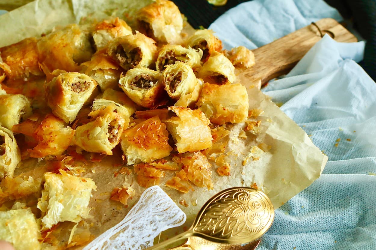 Baklavalık Yufkadan Börek