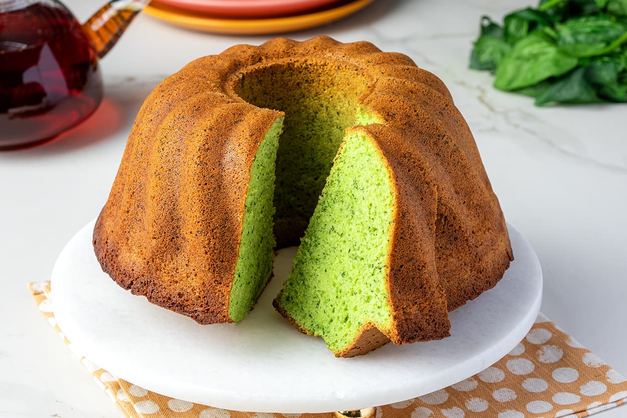 Ispanaklı Kek