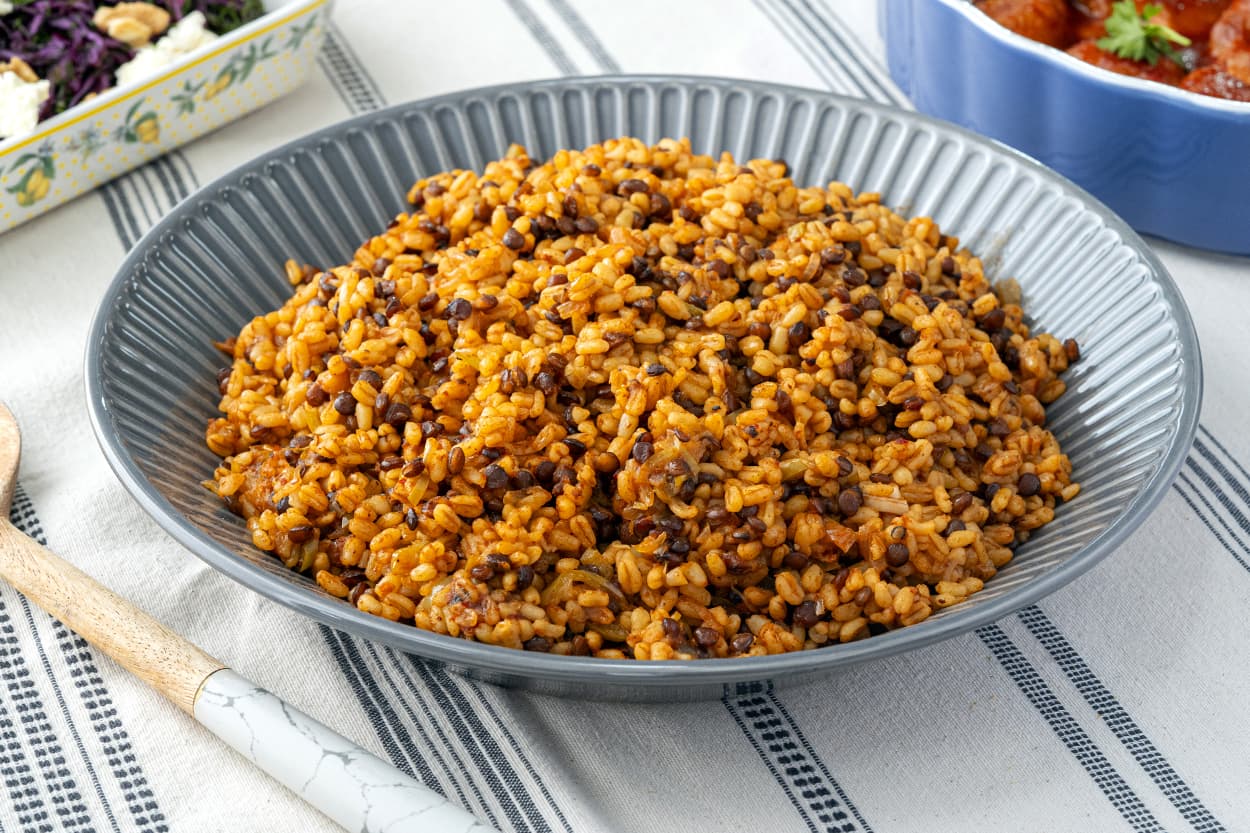 Mercimekli Bulgur Pilavı