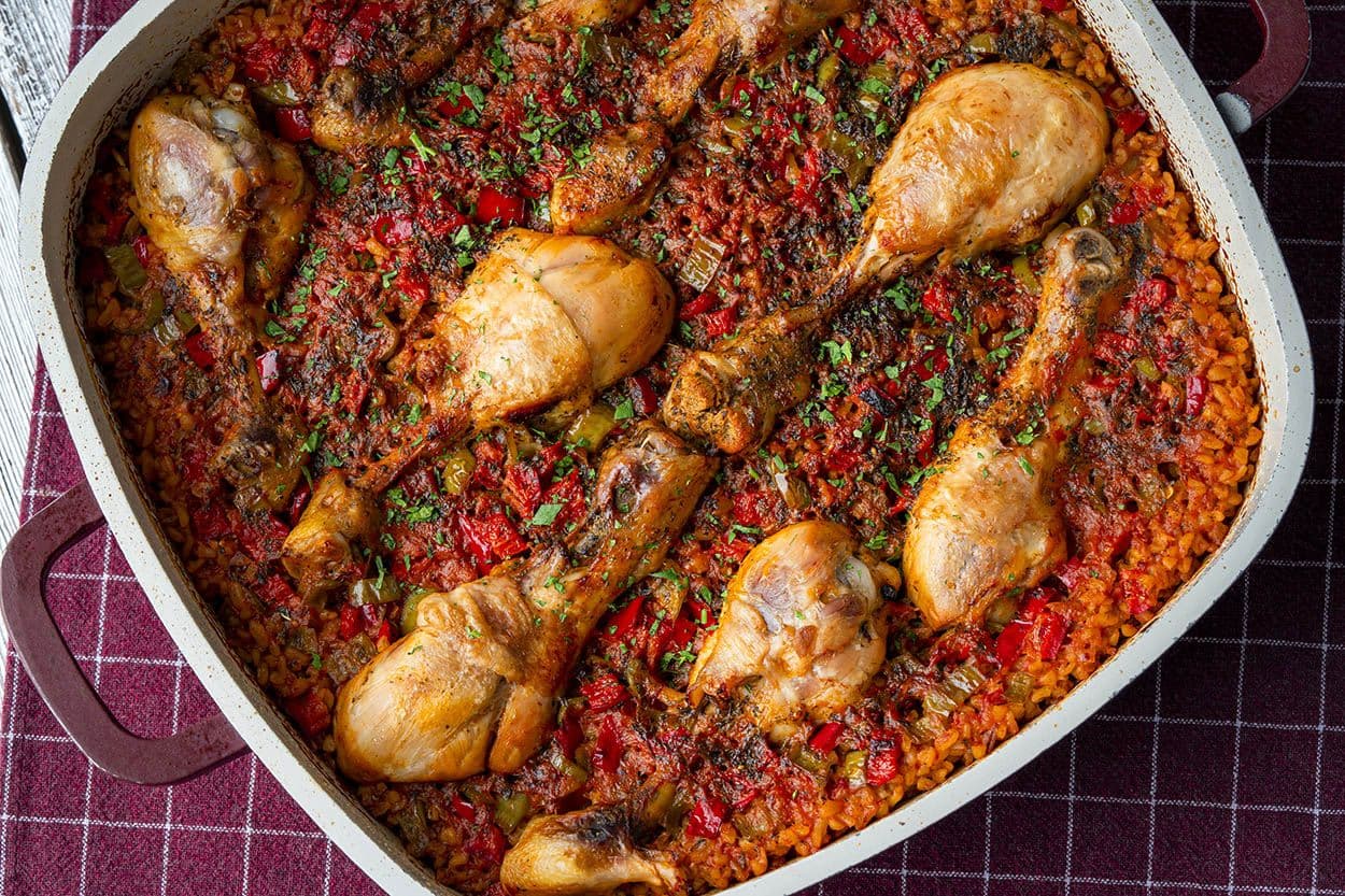 Bulgur Pilavlı Tavuk Kapama