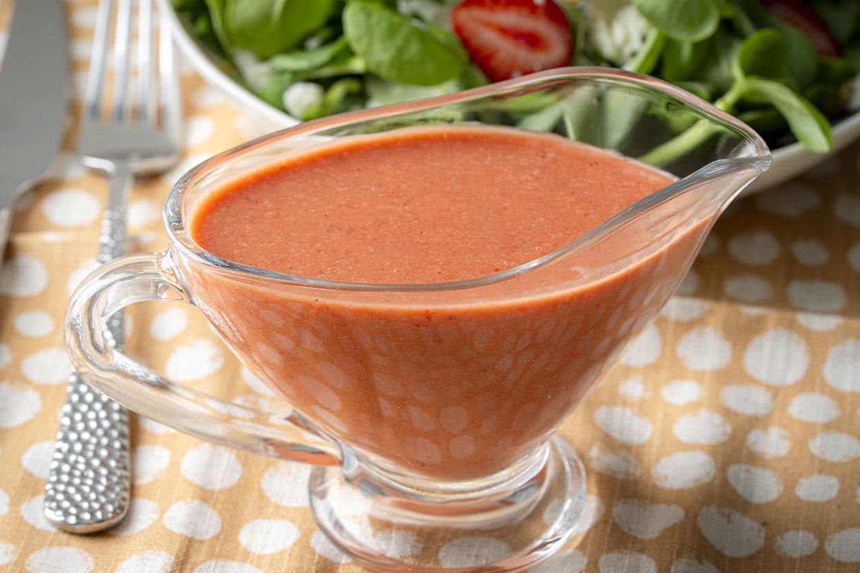 Çilek Vinaigrette Sos