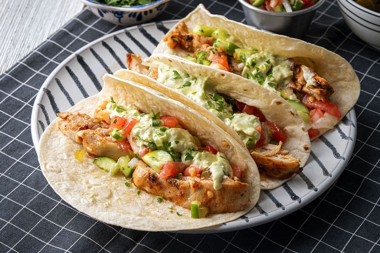 Tavuk Taco