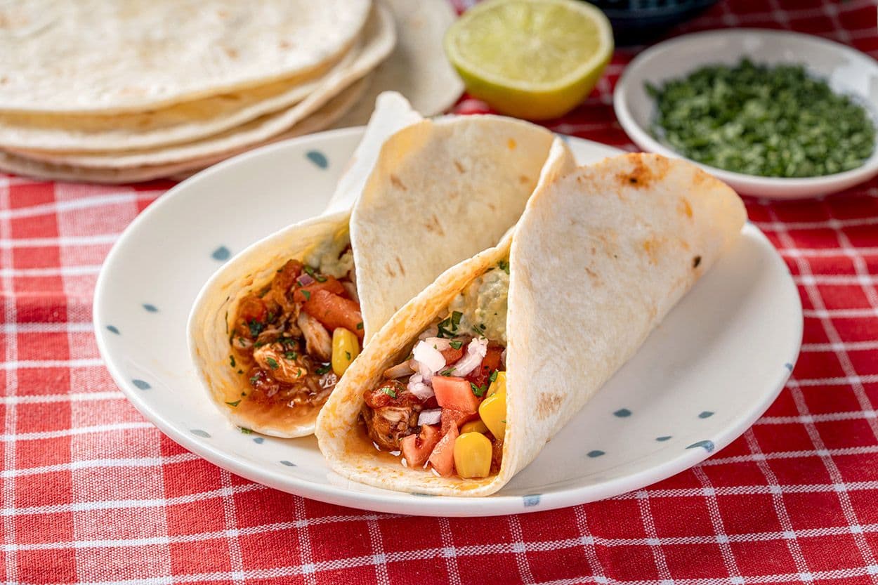 Tiftik Tavuklu Taco