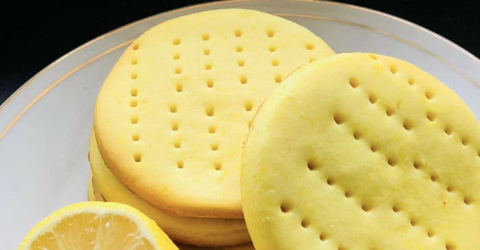 Limon Aromalı Kurabiye