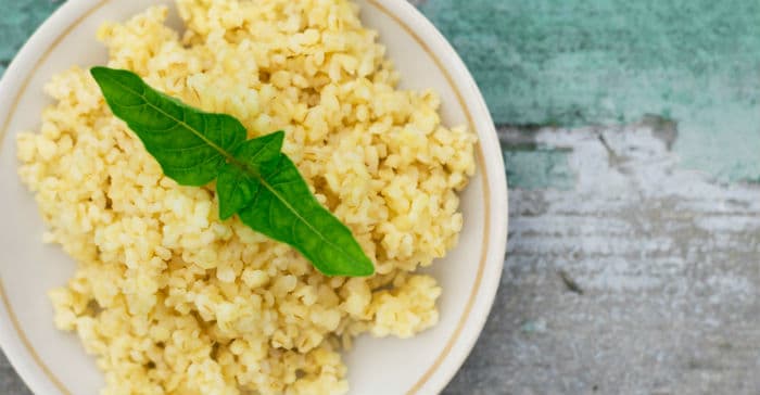 Sade Bulgur Pilavı
