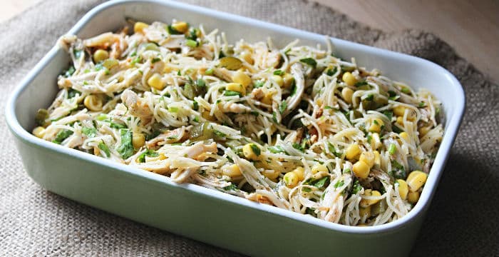 Tavuklu Tel Şehriye Salatası