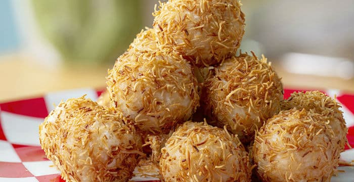 Kadayıflı Muhallebi Topları