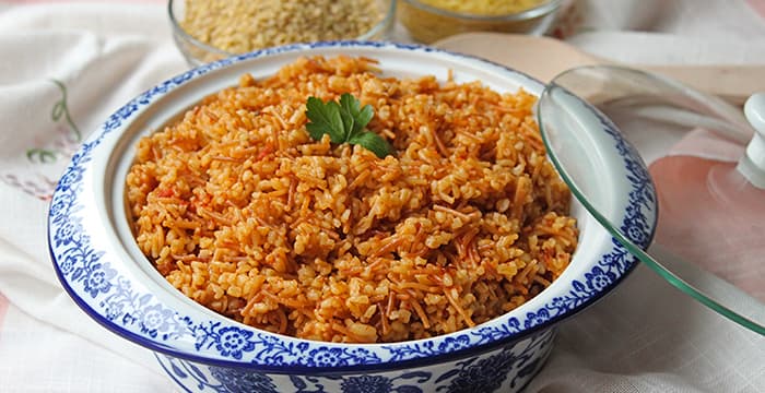 Tel Şehriyeli Bulgur Pilavı