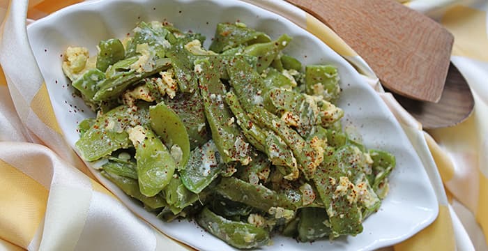 Yumurtalı Taze Fasulye Kavurması