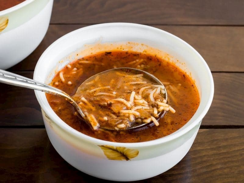 Kıymalı Şehriye Çorbası
