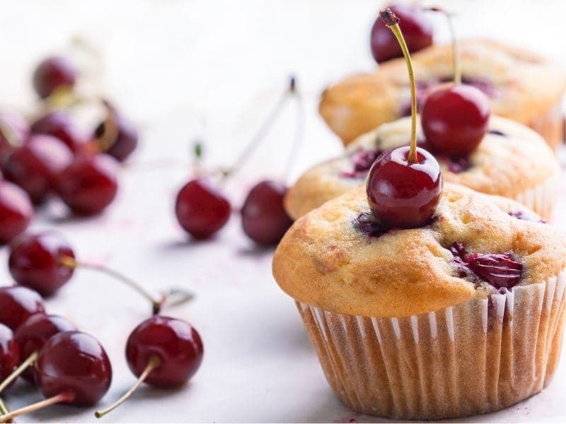 Vişneli Muffin