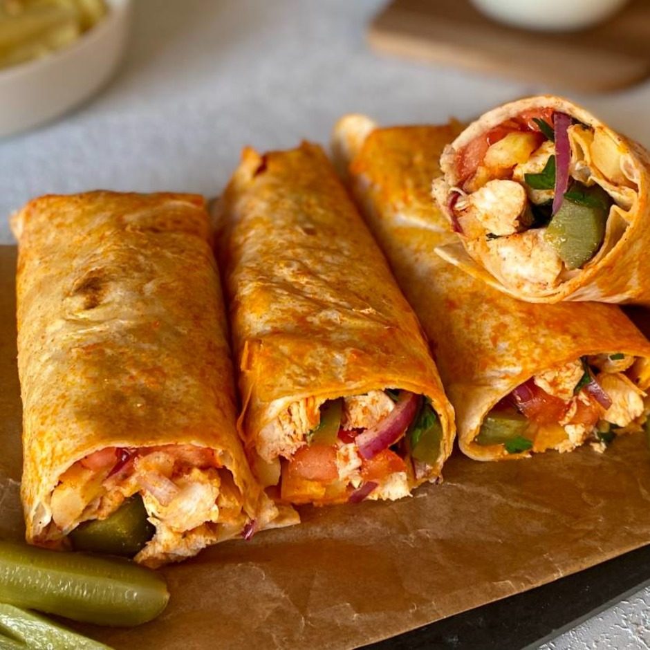 Soslu Tavuk Tantuni tarifi