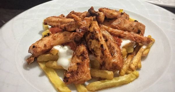 Tavuklu Çökertme Kebabı tarifi