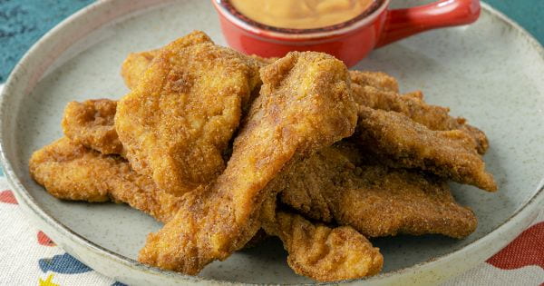 Airfryer'da Çıtır Tavuk Dilimleri recipe