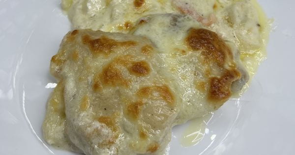 Kremalı Sebzeli Fırın Tavuk tarifi