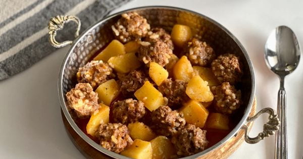 Pirinçli Sulu Köfte recipe