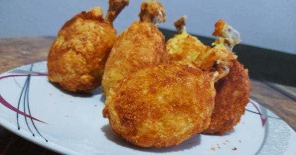 Patates Kaplamalı Baget recipe
