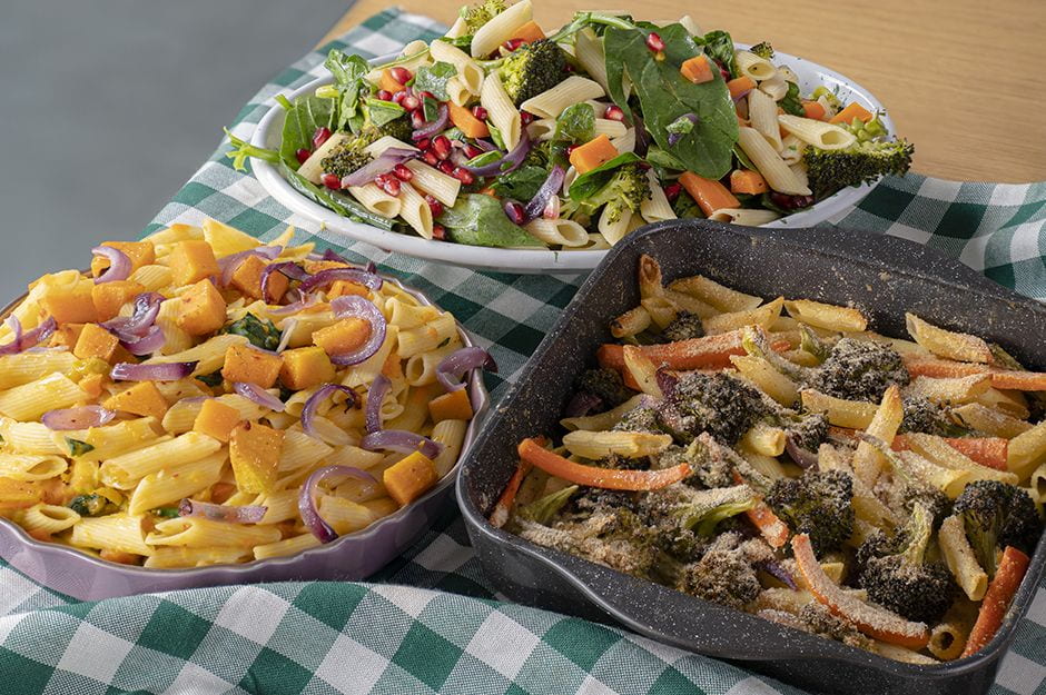 Bir Paket Makarnadan Üç Çeşit Makarna recipe