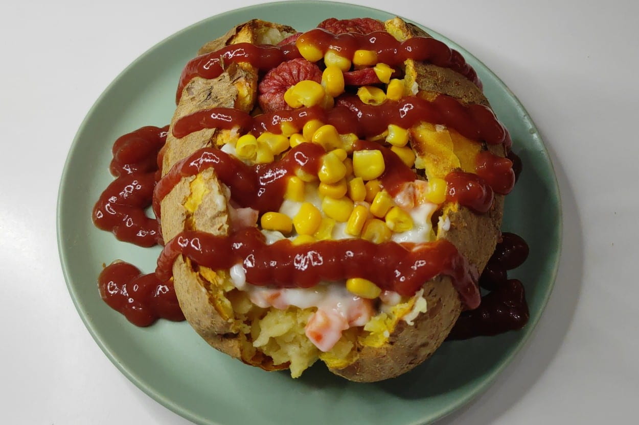 Airfryer'da Kumpir tarifi