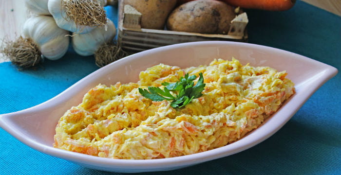 Havuçlu Patates Mezesi recipe