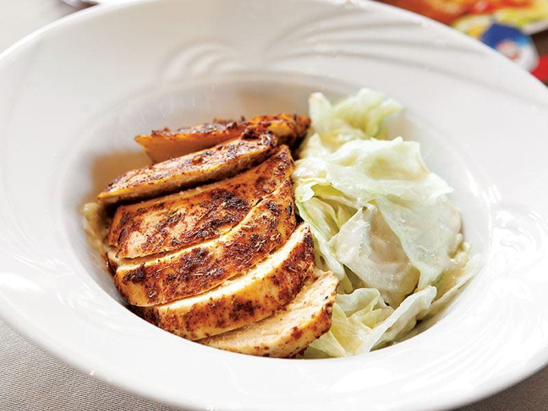 Tavuklu Sezar Salatası recipe