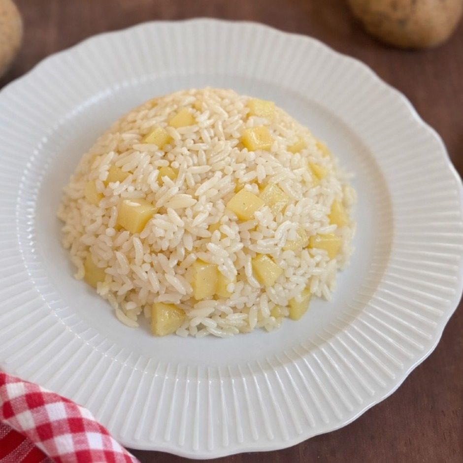 Patatesli Pilav tarifi