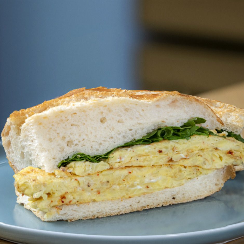 Yumurtalı Patatesli Sandviç tarifi