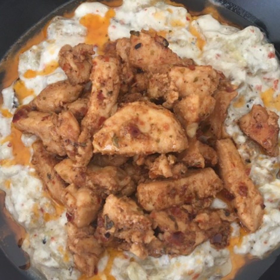 Soslu Beğendili Tavuk recipe