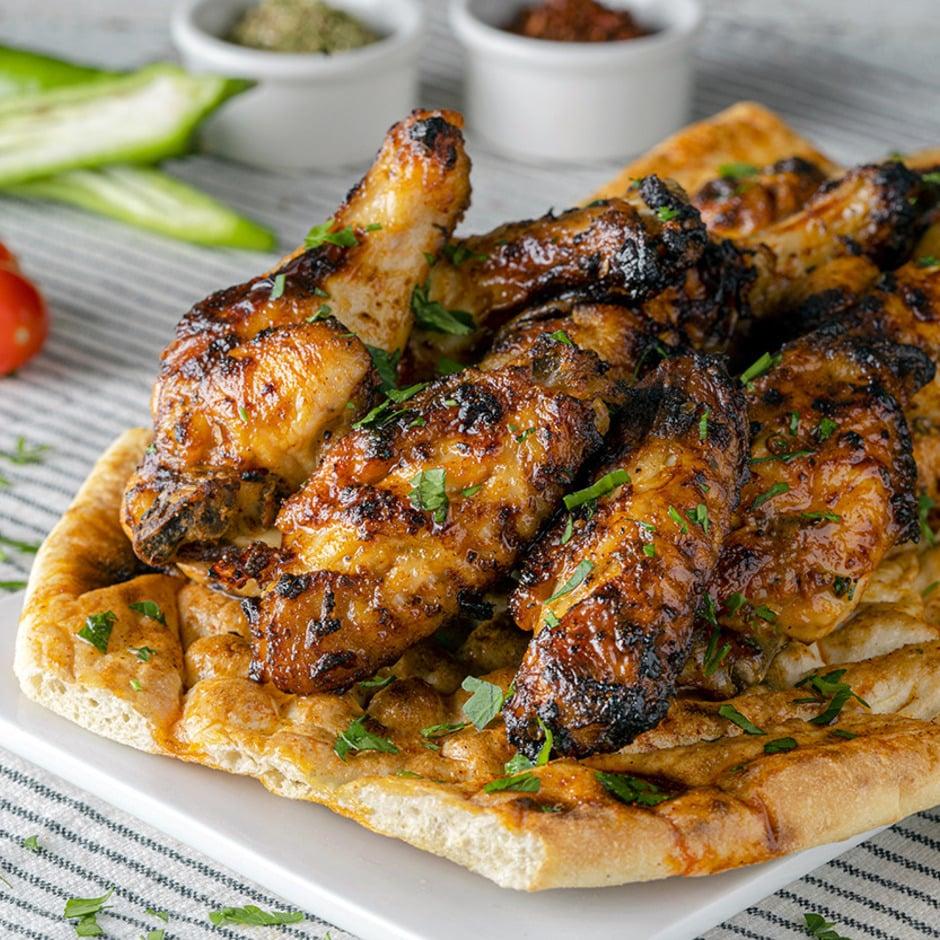 Airfryer'da Soslu Tavuk Kanadı