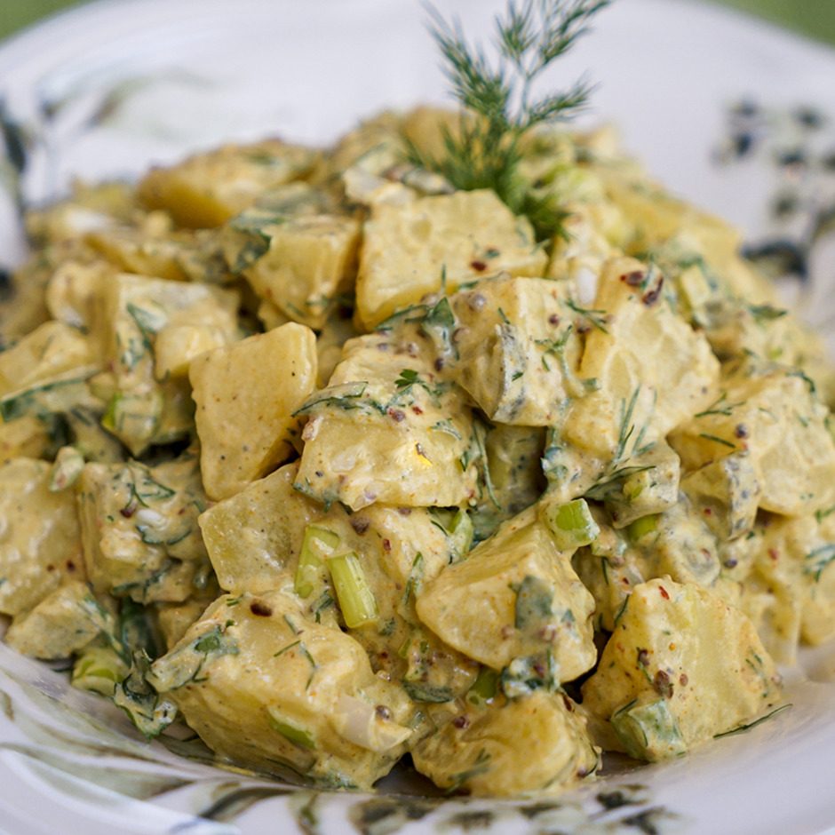 Hardallı Patates Salatası tarifi