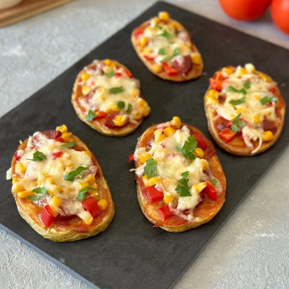 Airfryer’da Patates Pizza tarifi