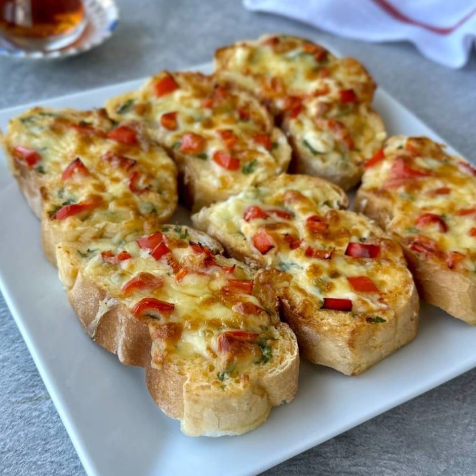 Airfryer'da Kahvaltılık Ekmek tarifi