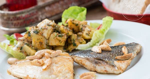 Bademli Çipura ve Patates Salatası