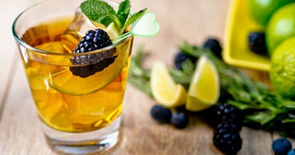 Lime Dilimli Buzlu Yeşil Çay