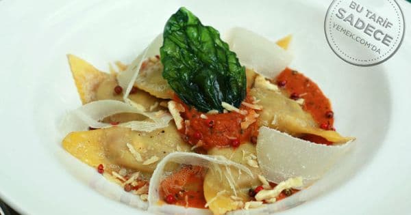 Patlıcanlı Ravioli