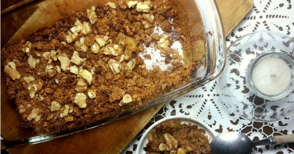 Apple Crumble (Elmalı Kırıntı Turta)