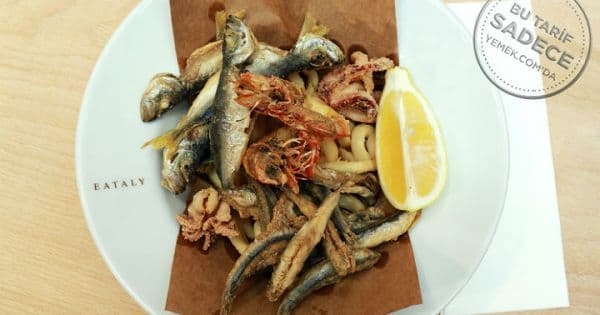Karışık Deniz Ürünleri Kızartması (Gran fritto di pesce)