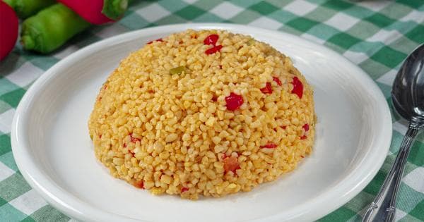 Sebzeli Bulgur Pilavı