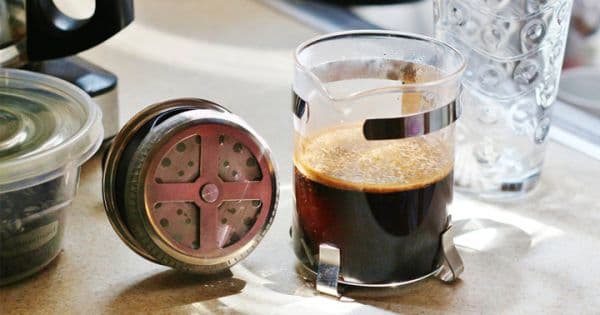 French Press Kahve
