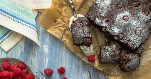 Frambuazlı Brownie