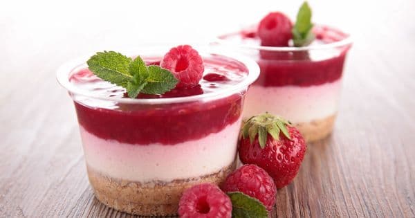 Elmalı, Ahududu Soslu Muhallebi