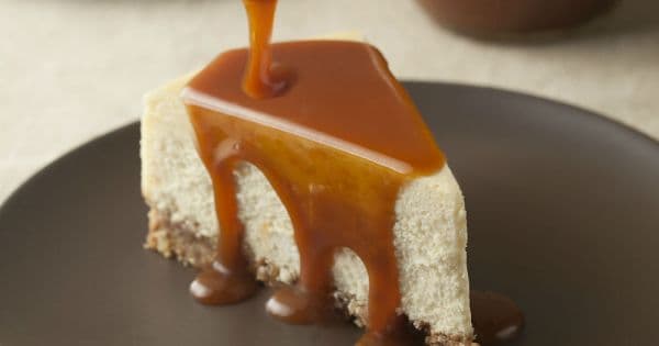 Karamel Soslu Cheesecake